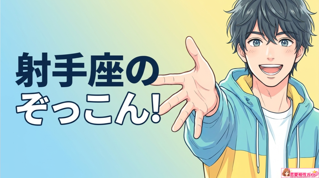 射手座男性がぞっこんになるとどうなる？好きな人への態度から恋に落ちる時のきっかけまで解説