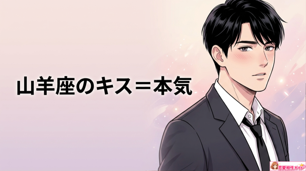 山羊座男性がキスしてくる心理とは？夜の顔の特徴や山羊座がイチャイチャする心理も解説