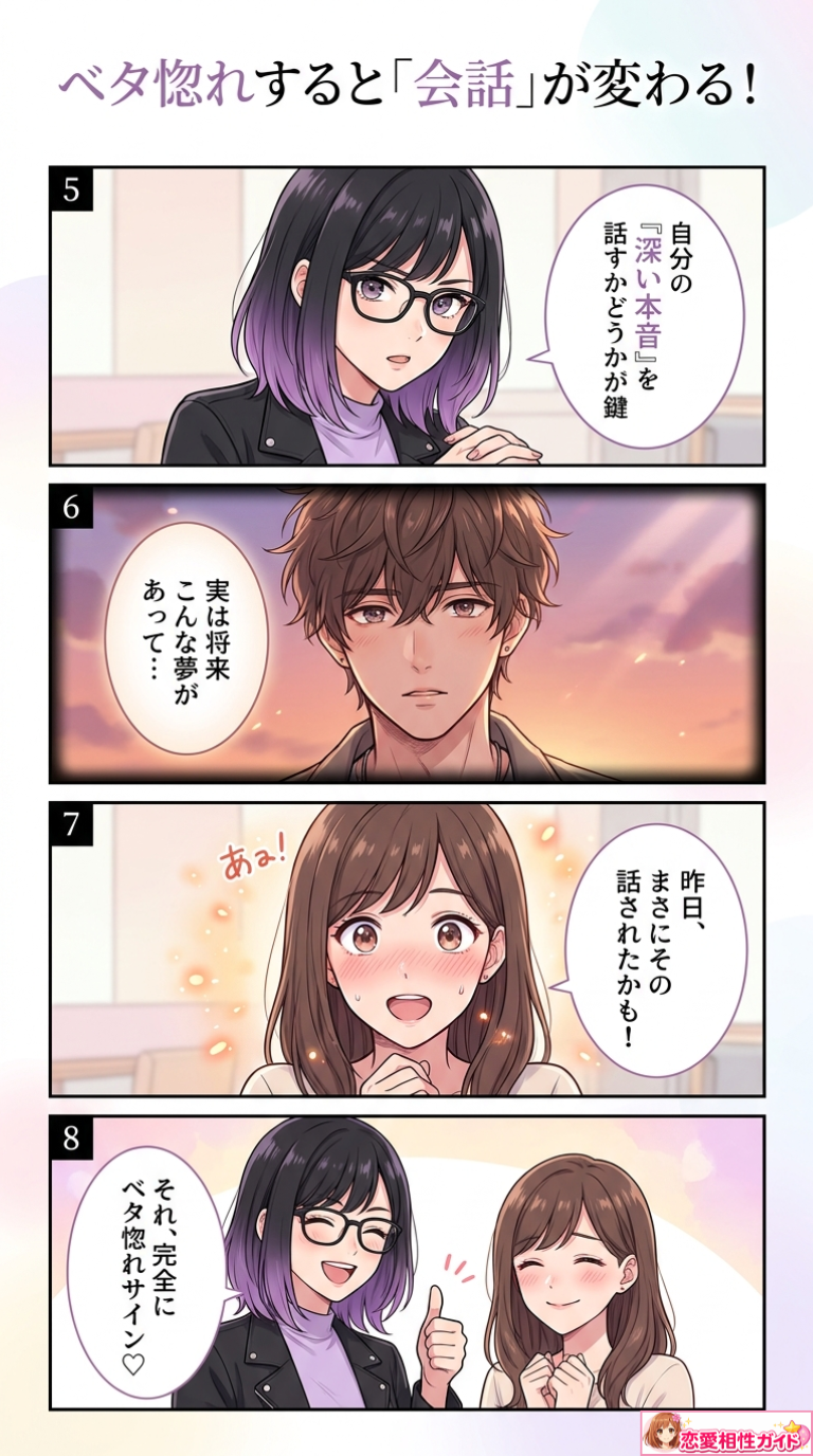 ベタ惚れすると「会話」が変わる!