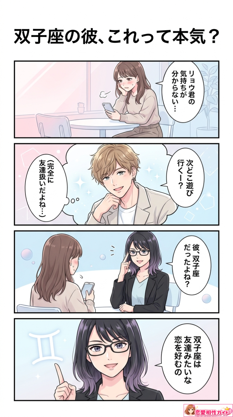双子座の彼、これって本気?