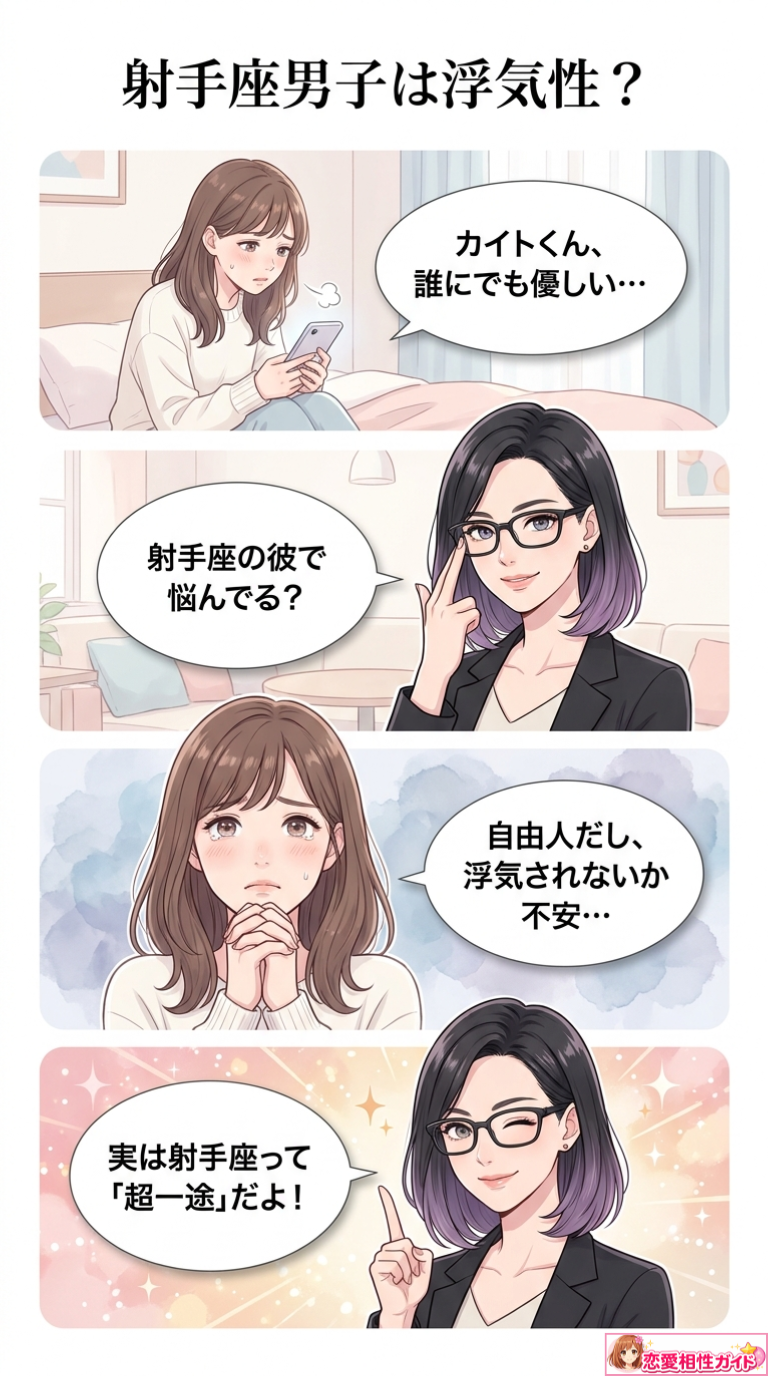 射手座男子は浮気性？