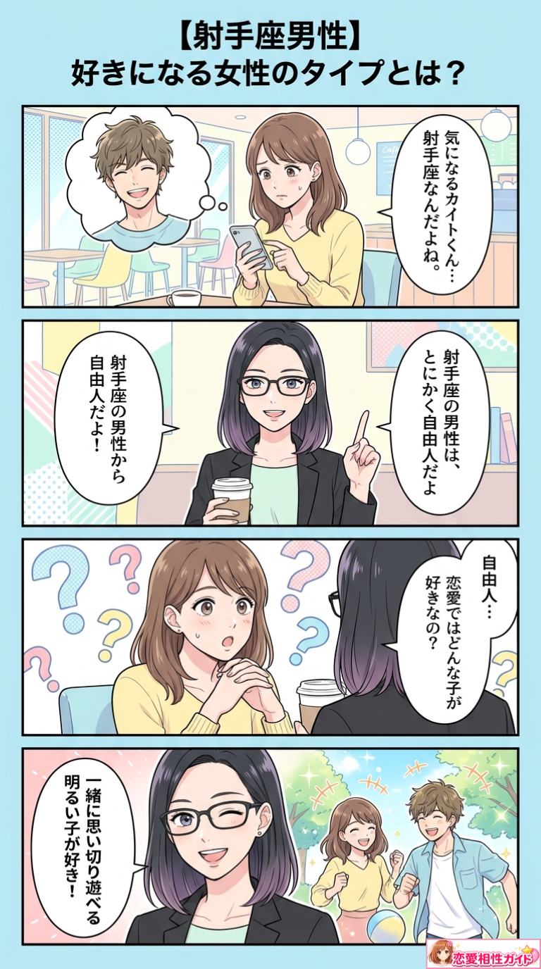 【射手座男性】好きになる女性のタイプとは?